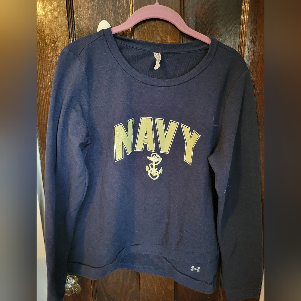 Under Armour Navy Cold Gear Sweatshirt
